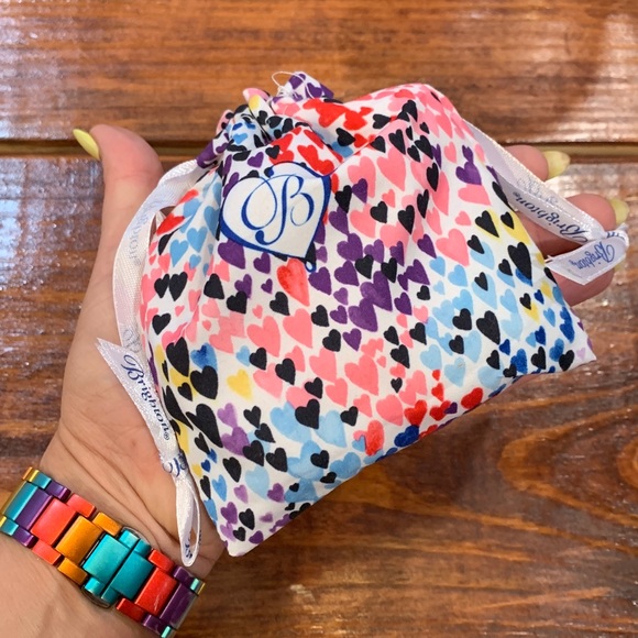 Brighton Mini Box Fashionista "THINK HAPPY BE HAPPY” Pill Box - Picture 16 of 16